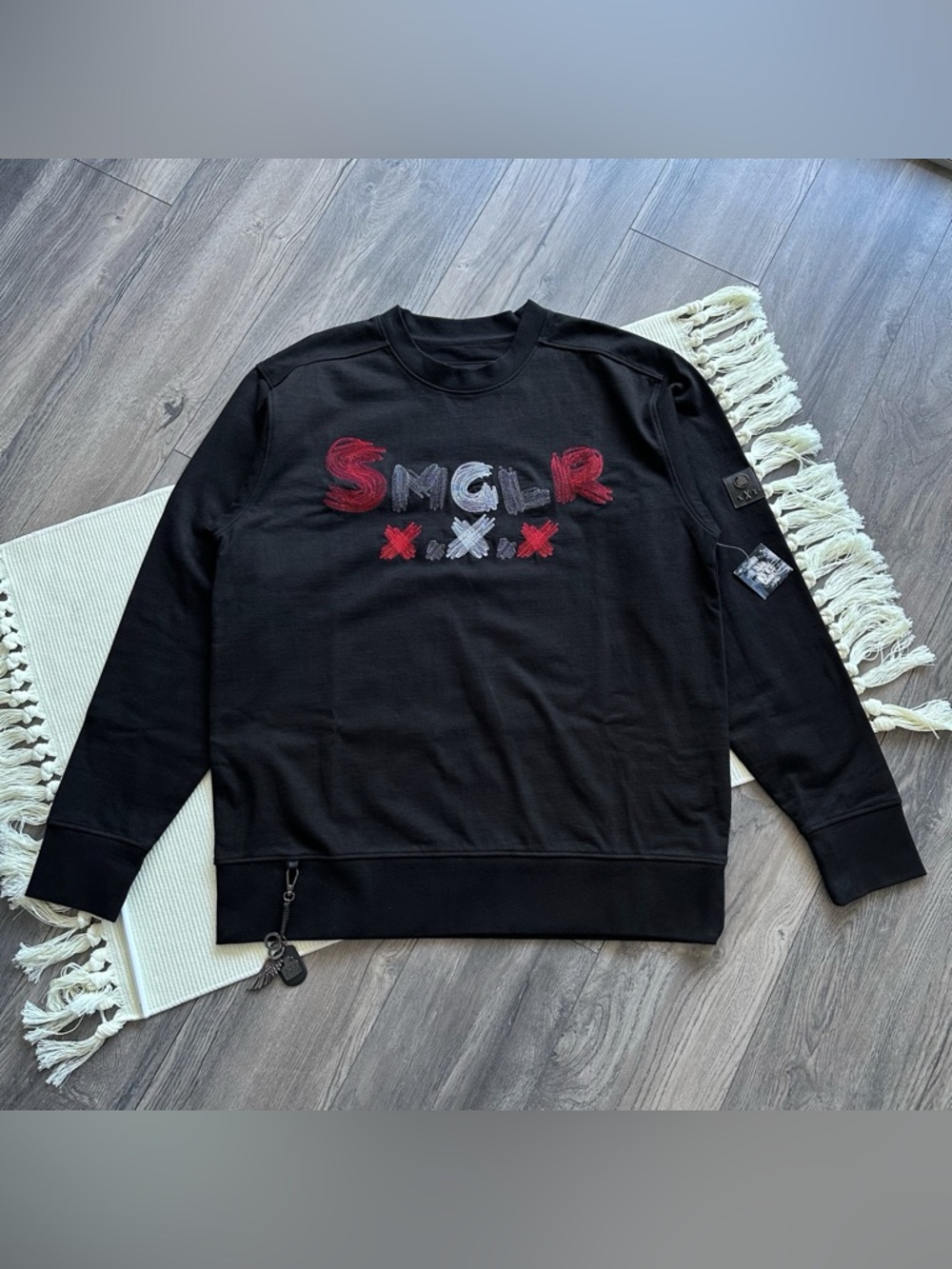 Smugglers Moon LS Crewneck Black Sweatshirt